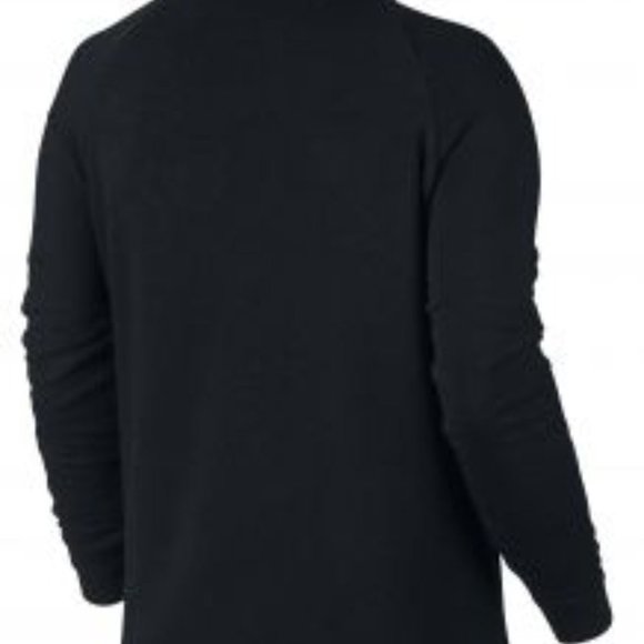 NWT NIKE WOMEN'S PLUS HOODIE SWEATSHIRT BLACK - Picture 4 of 6